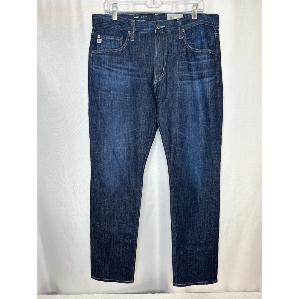 AG Men's Everett Slim Straight Jeans 34x32 Capsule Minimalist City Soft